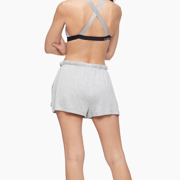 💖MEGA SALE💖Calvin Klein QS6680-060 Women's Pure Sleep Gray Viscose Short - Picture 3 of 8